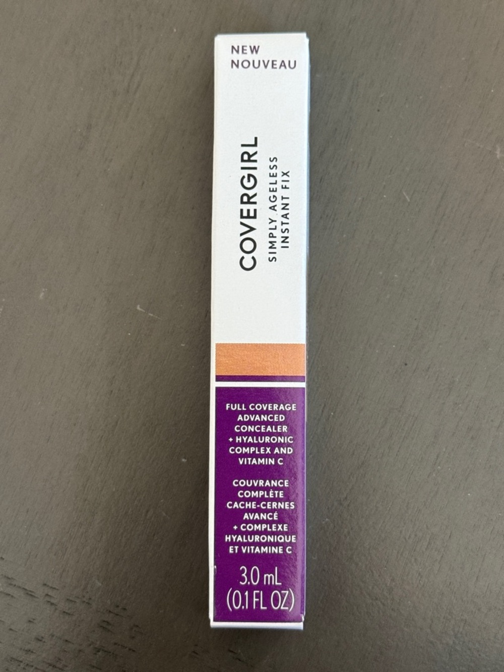 🌻 Covergirl Simply Ageless Instant Fix Full Coverage Concealer in 370 Tawny